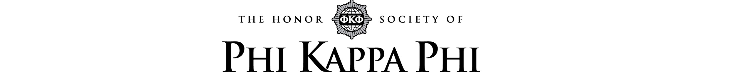 The Honor Society of Phi Kappa Phi Logo